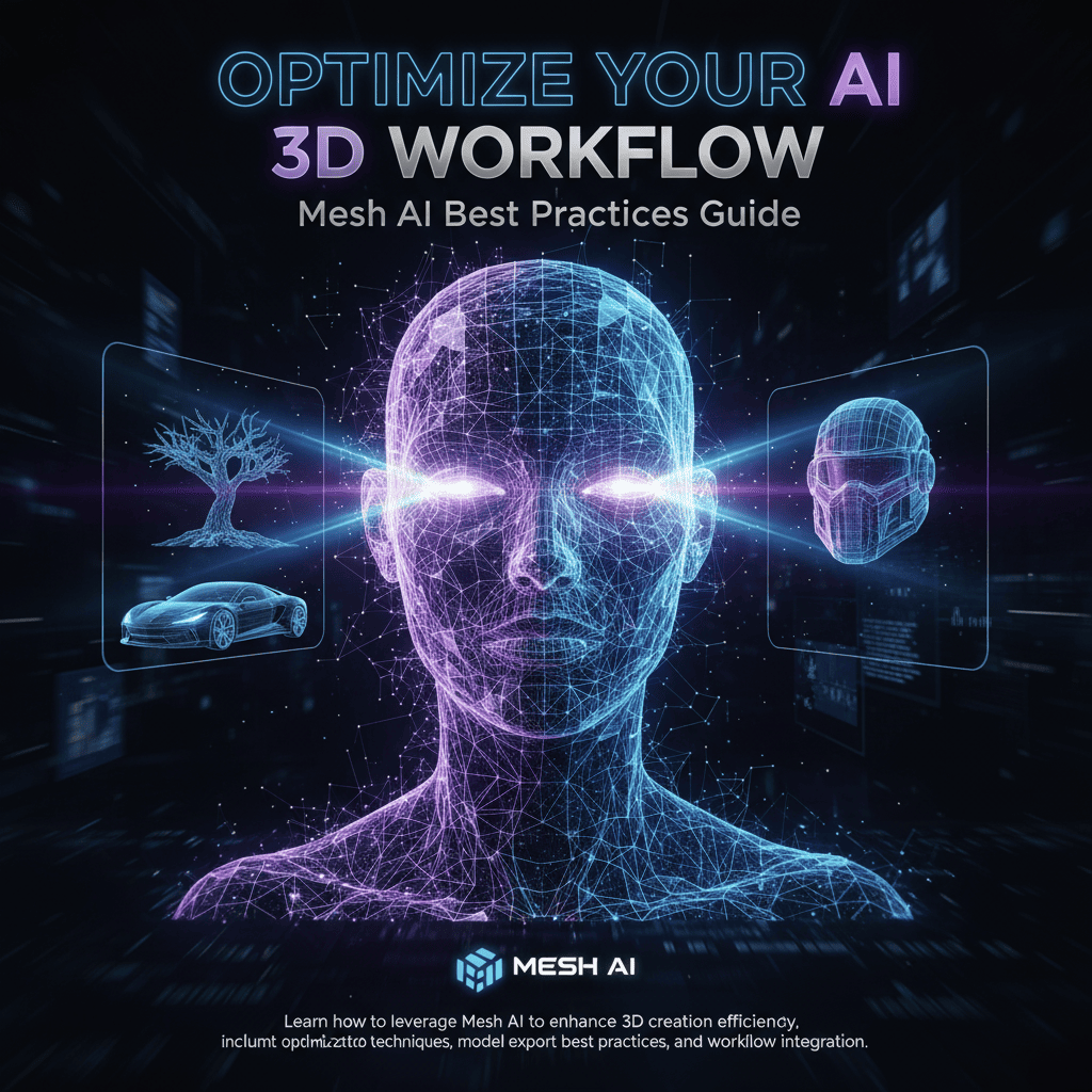 Optimize Your AI 3D Workflow: Meshivo 3D Best Practices Guide